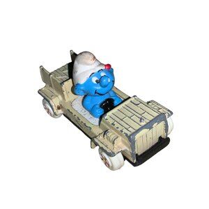 The Smurfs Handy Smurf #8 Loose 1982 ERTL